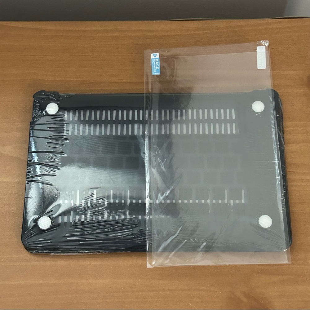 11” MacBook Air Cover( Black ),Keyboard Protector and Screen Protector